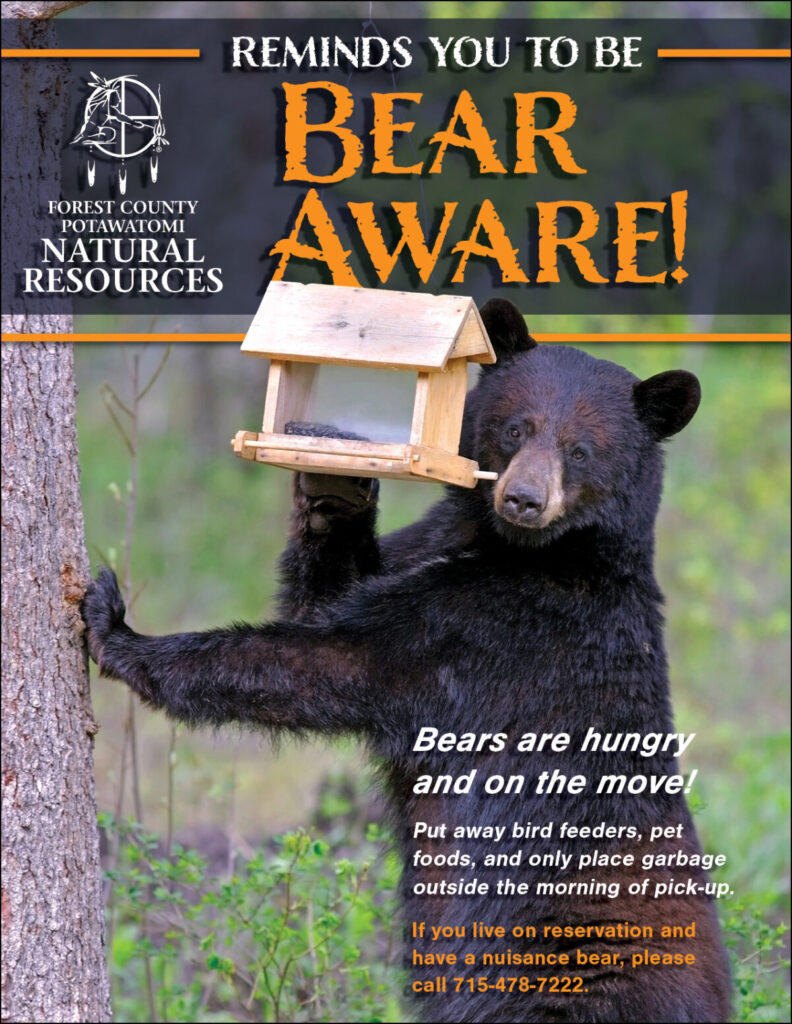 Be Bear Aware! - Tribal Members Only